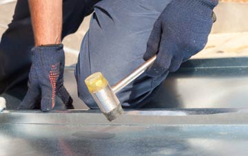 Milkwell metal flat roofing repairs